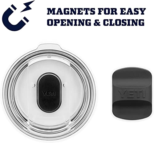 YETI Rambler 10 oz Wine Tumbler, Vacuum Insulated, Stainless Steel with MagSlider Lid, Navy