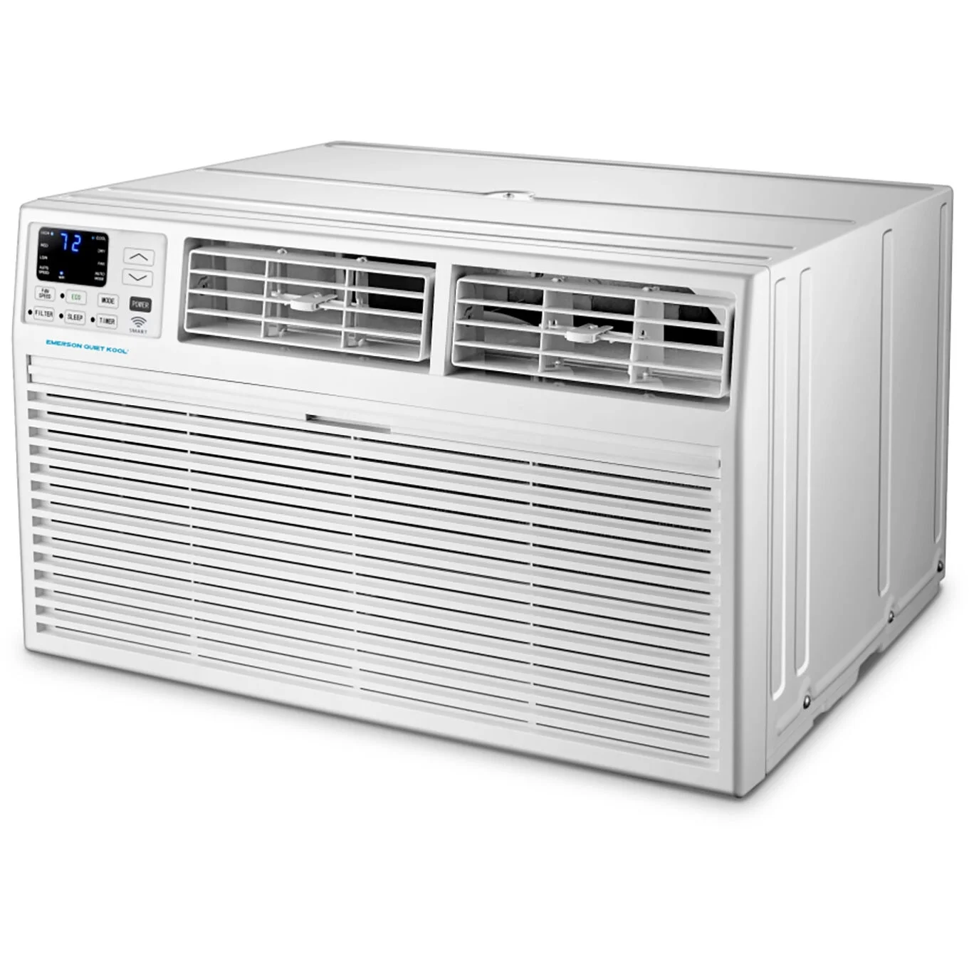 Emerson Quiet Kool 12,000 BTU 230-Volt Through-the-Wall Air Conditioner with Wi-Fi, White