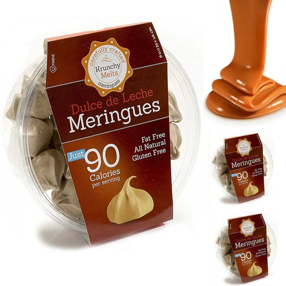 3 Boxes Pack Dulce de Leche Cookies Fat Free Gluten Free Kosher Sweets
