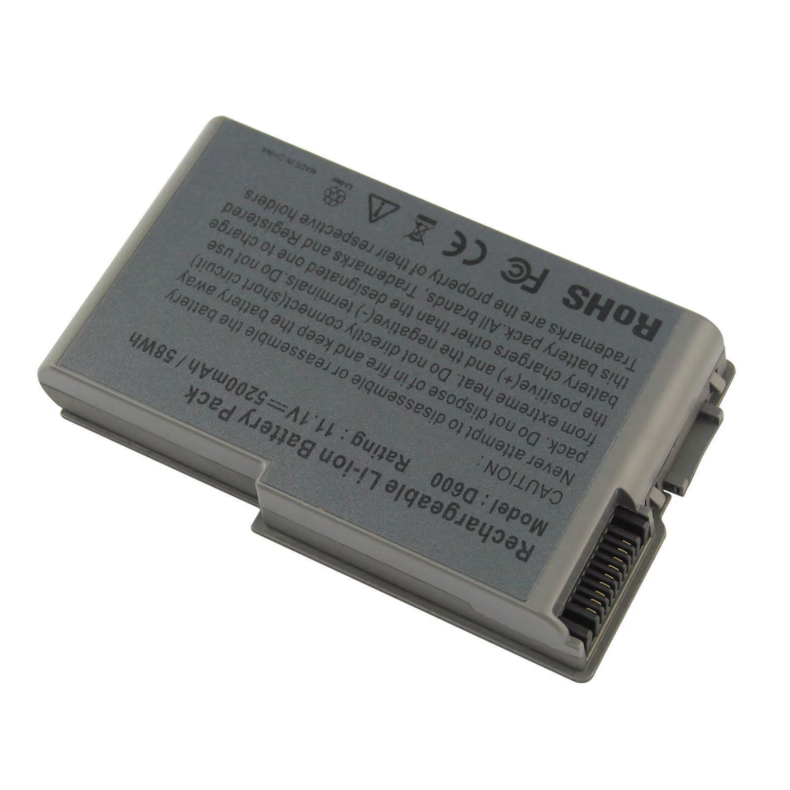 5200mAh Battery For Dell Latitude D600 D500 D610 D505 3R305 C1295 Y1338 4P894 PC