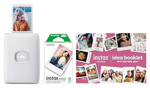 FUJIFILM Instax Mini Link 2 Smartphone Printer Bundle 2025 - Soft Pink