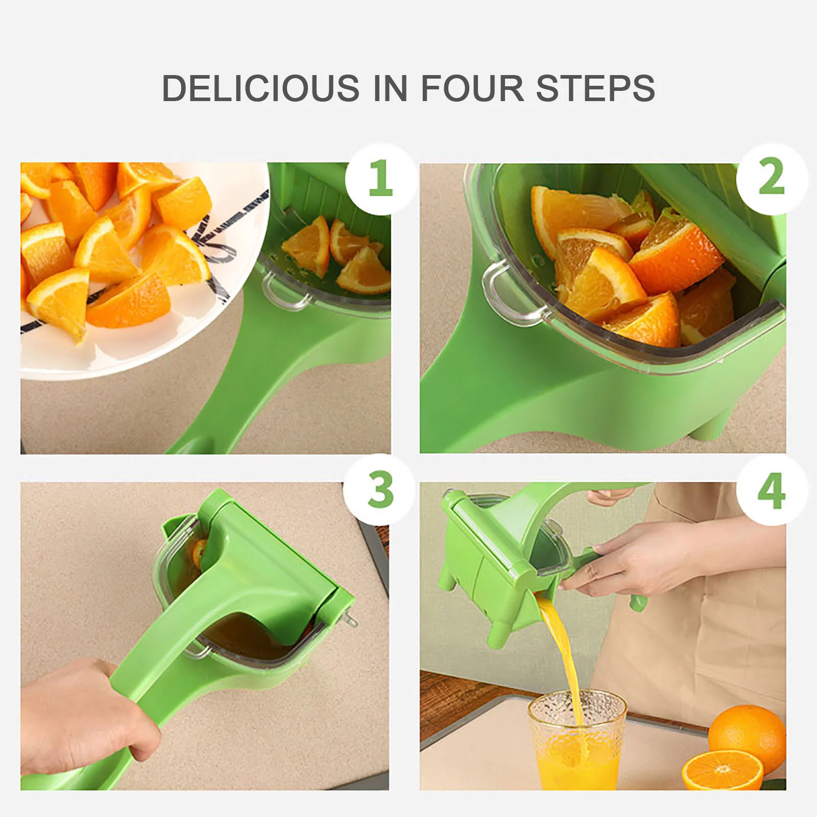 Multifunctional Juicer, Fruit, Lemon, Small Juicer, Manual Juicer, Handheld Non-Electric Juicer