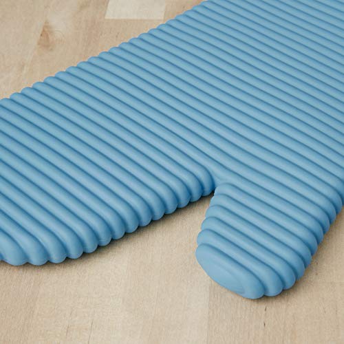 KITCHENAID Ribbed Soft Silicone Oven Mitt 2-Pack Set, 7.5