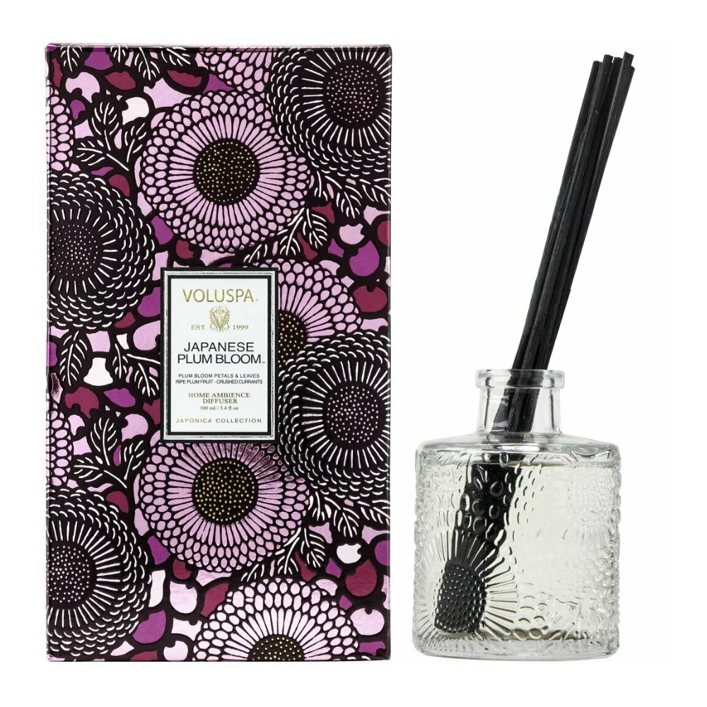 Voluspa Japanese Plum Bloom Mini Diffuser (3.4 Ounces)