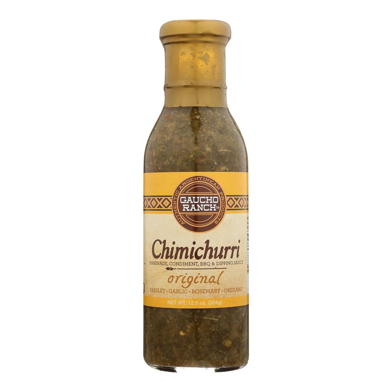 Gaucho Ranch, Chimichurri Original Sauce, 12.5 oz (Pack of 6)6