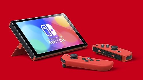 Nintendo Switch (OLED model) with White Joy-Con