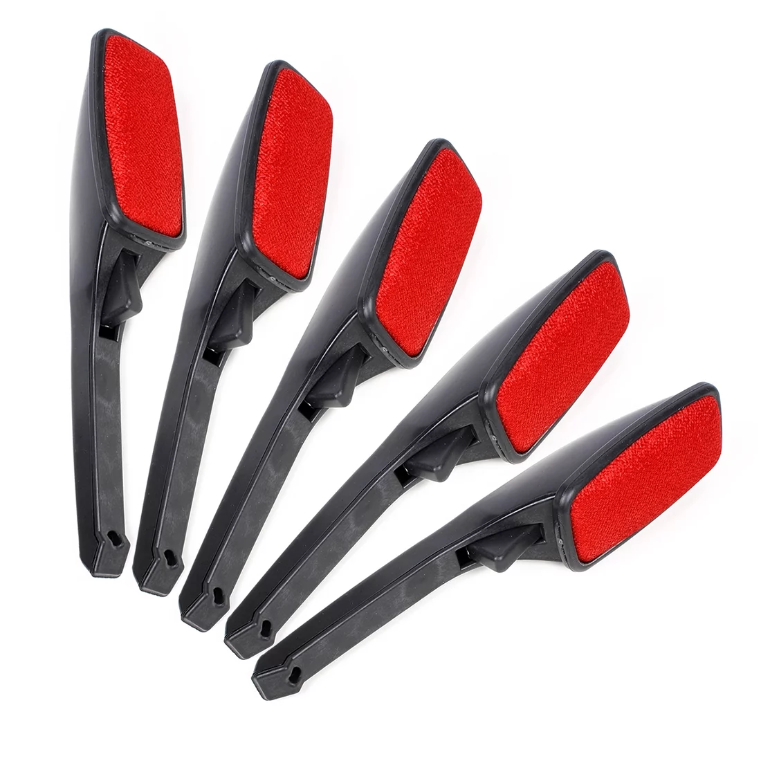 Fluff Dust Cloth Hair Crumbs Remover Rotating Swivel Lint Brush 5 Pcs