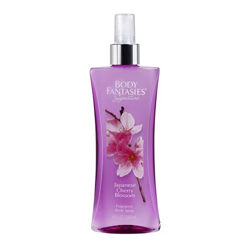 (Pack of 3) BODY FANTASIES JAPANESE CHERRY BLOSSOM BODY SPRAY 8 OZ by Body Fantasies