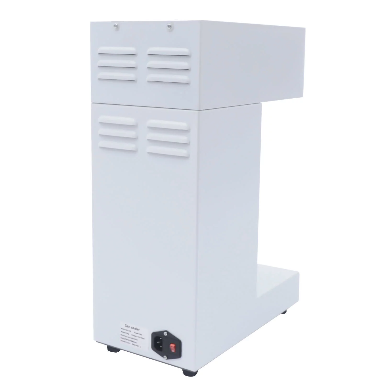 Oukaning Can Sealing Machine Can Seamer Semi Automatic Tin Can Sealer Machine 2.2inch Diameter Electric Can Seamer Machine 180W