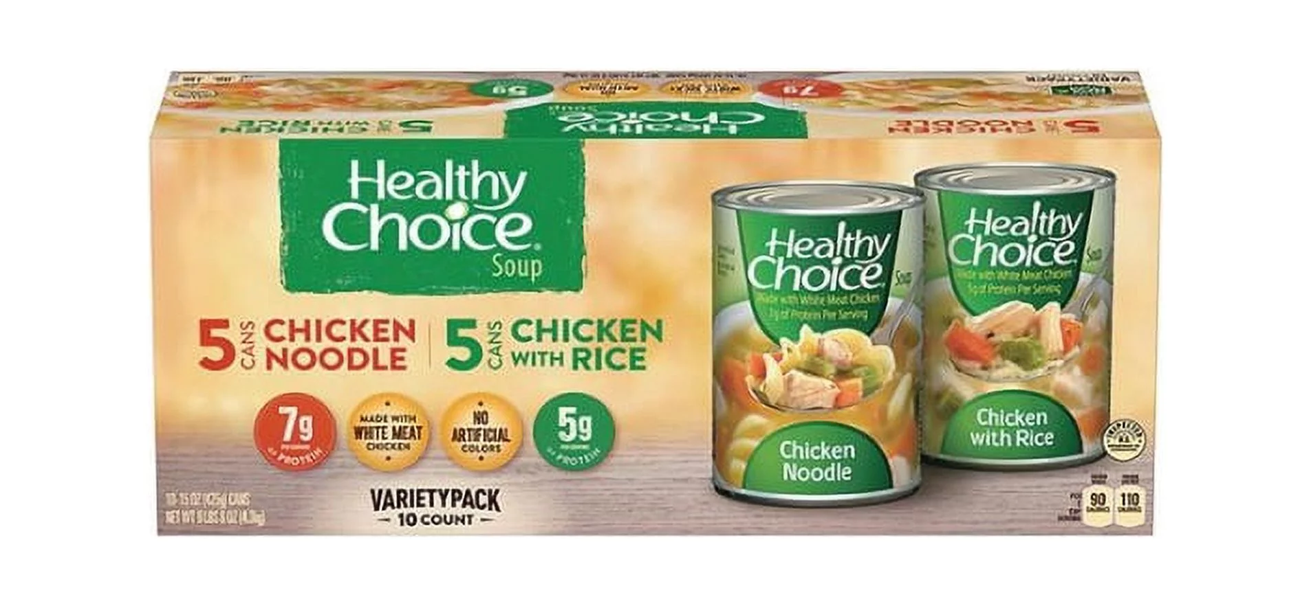 Product of Healthy Choice Variety Pack Soup, 10 pk./15 oz.