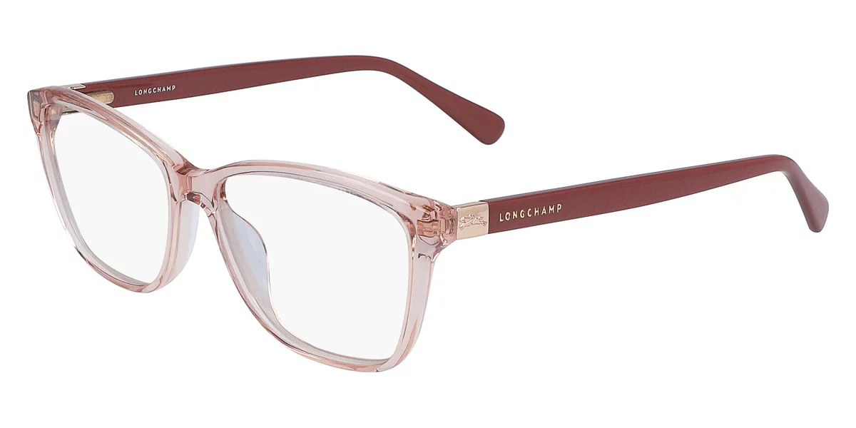 Longchamp LO2659 Full Rim Rectangle Peach Eyeglasses
