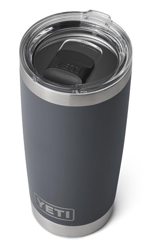 YETI Rambler 20 oz Stainless Steel Vacuum Insulated Tumbler w/MagSlider Lid