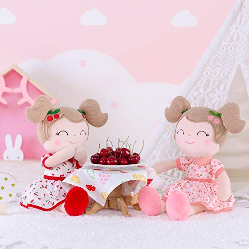 Gloveleya Baby Girl Gift First Baby Doll Plush Doll Print Sunflowers