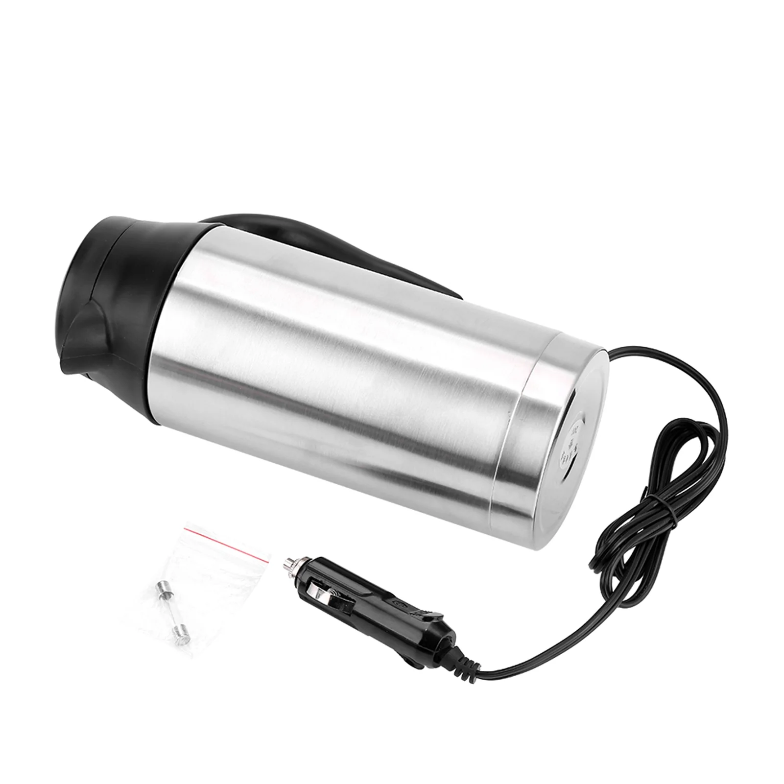 Nimomo Car Water Heater Portable 750ml 24V Travel Car Truck Kettle Water Heater Bottle for Tea Coffee Drinking