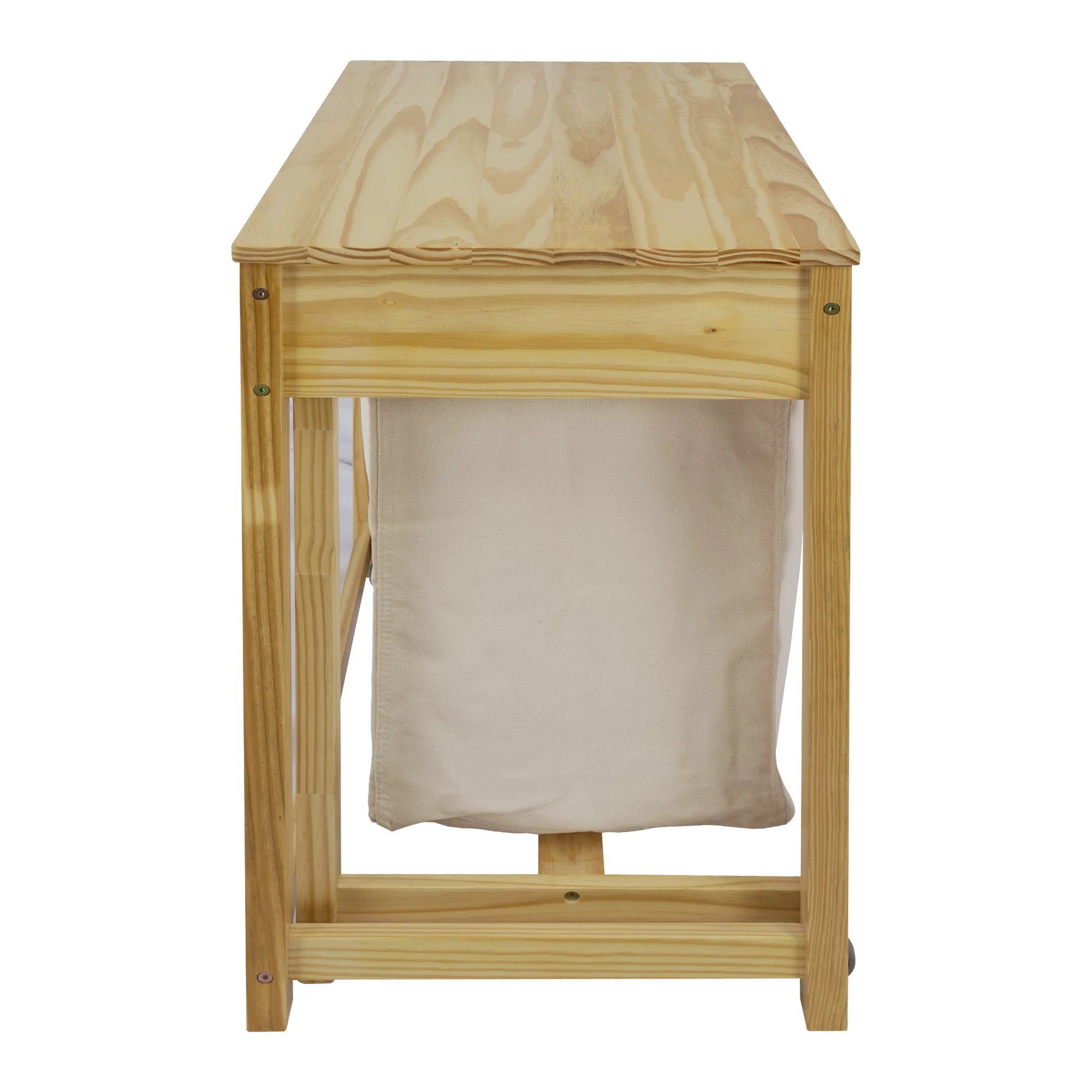 Casual Home Prep Laundry Hamper, Off-White