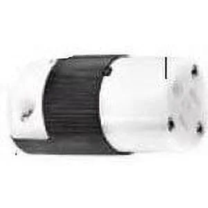 Hubbell HBL5269C CONN 15A 125V 5-15R B/W