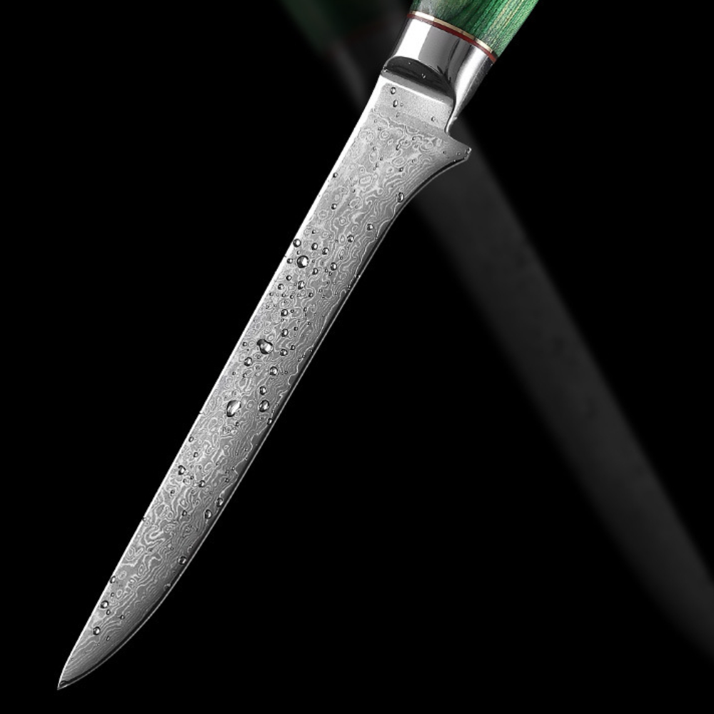 Damascus Steel Boning and Fillet Knife - 5.5-inch