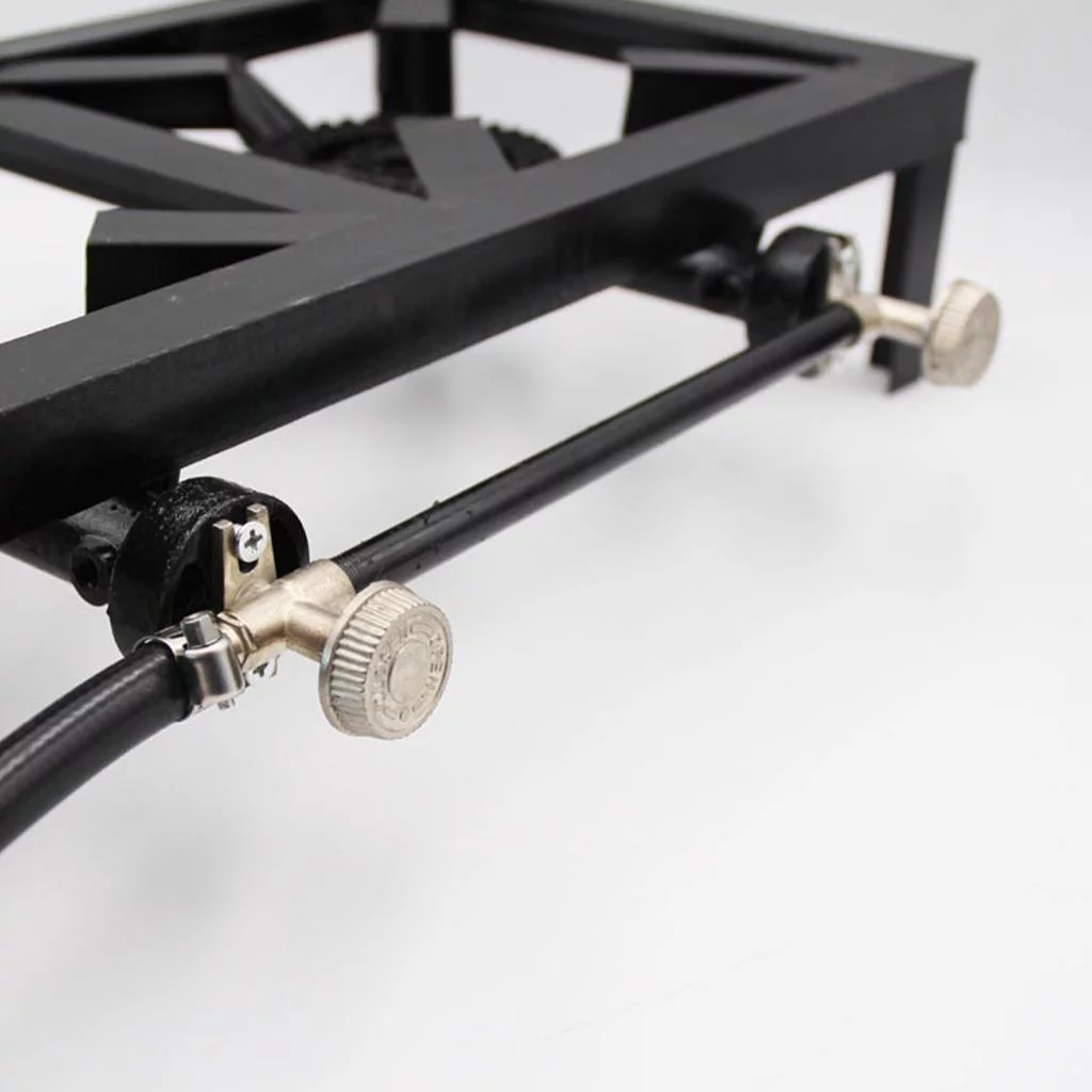 Outdoor Double Burner Cooker for Camping Fishing Cookware