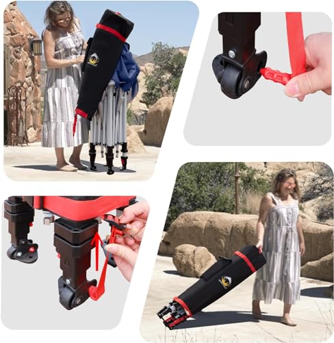 CROWN SHADES 10x10 Pop Up Canopy - Beach Tent with One Push Setup - Easy Outdoor Sun Shade for Events, Parties, Camping - Gazebo with STO-N-Go Cover Bag, Silver Coated Top, White