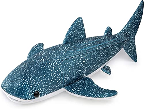 FRANKIEZHOU Simulation Giant Whale Shark Plush,Stuffed Animal,Plush Toy,Soft Toy,Stuffed Toy,Cuddly Toys,Gifts for Kids,31.5 Inches