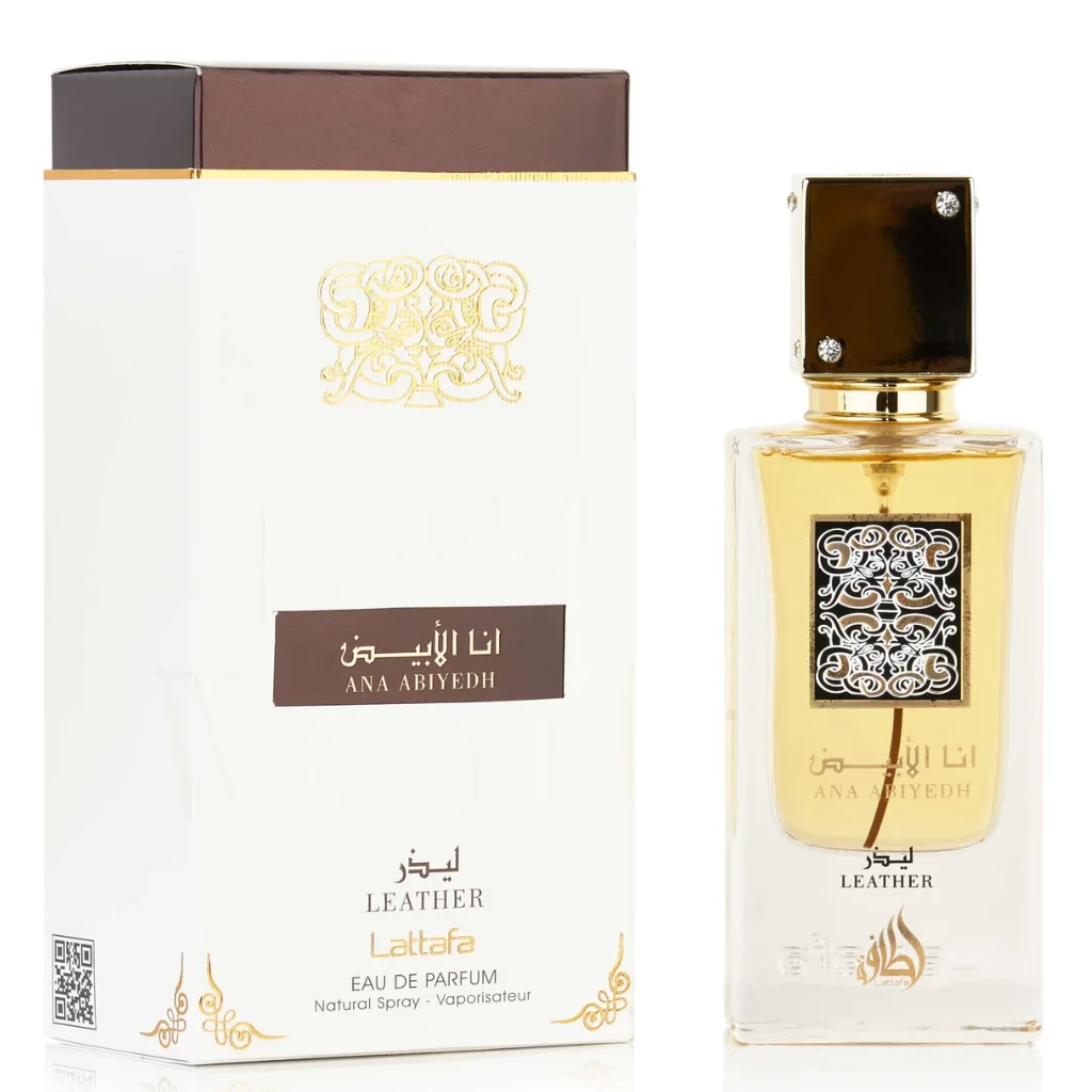 Lattafa Perfumes Ana Abiyedh Leather Eau De Parfum Natural Spray - 30ml (1.0 oz)