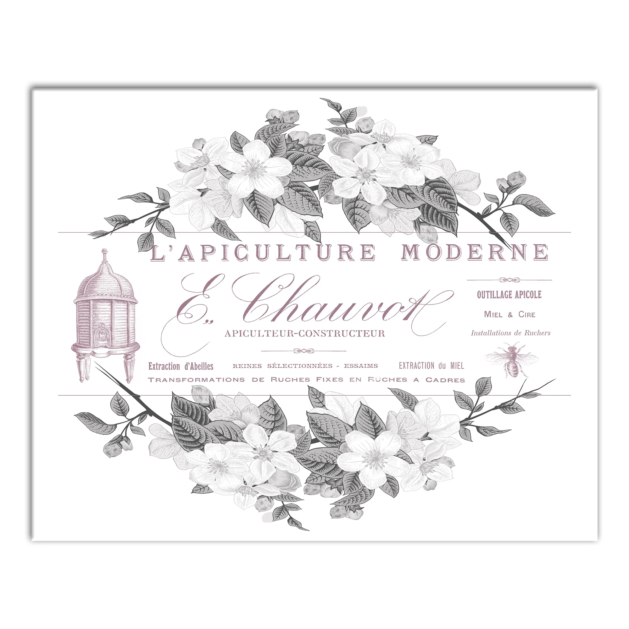 Creative Products French Bee Keeper 16x20 Canvas Wall Art