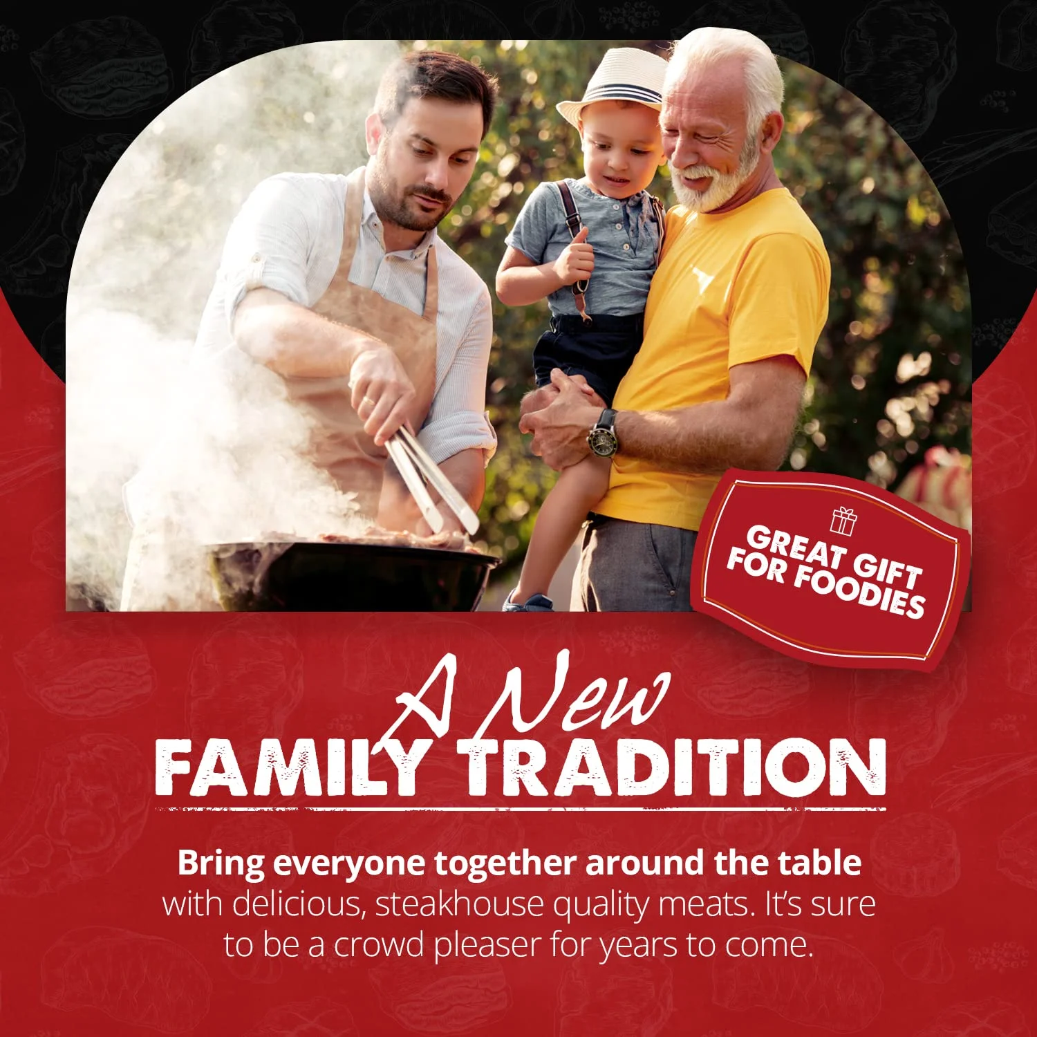 umai dry ribeye/striploin packet