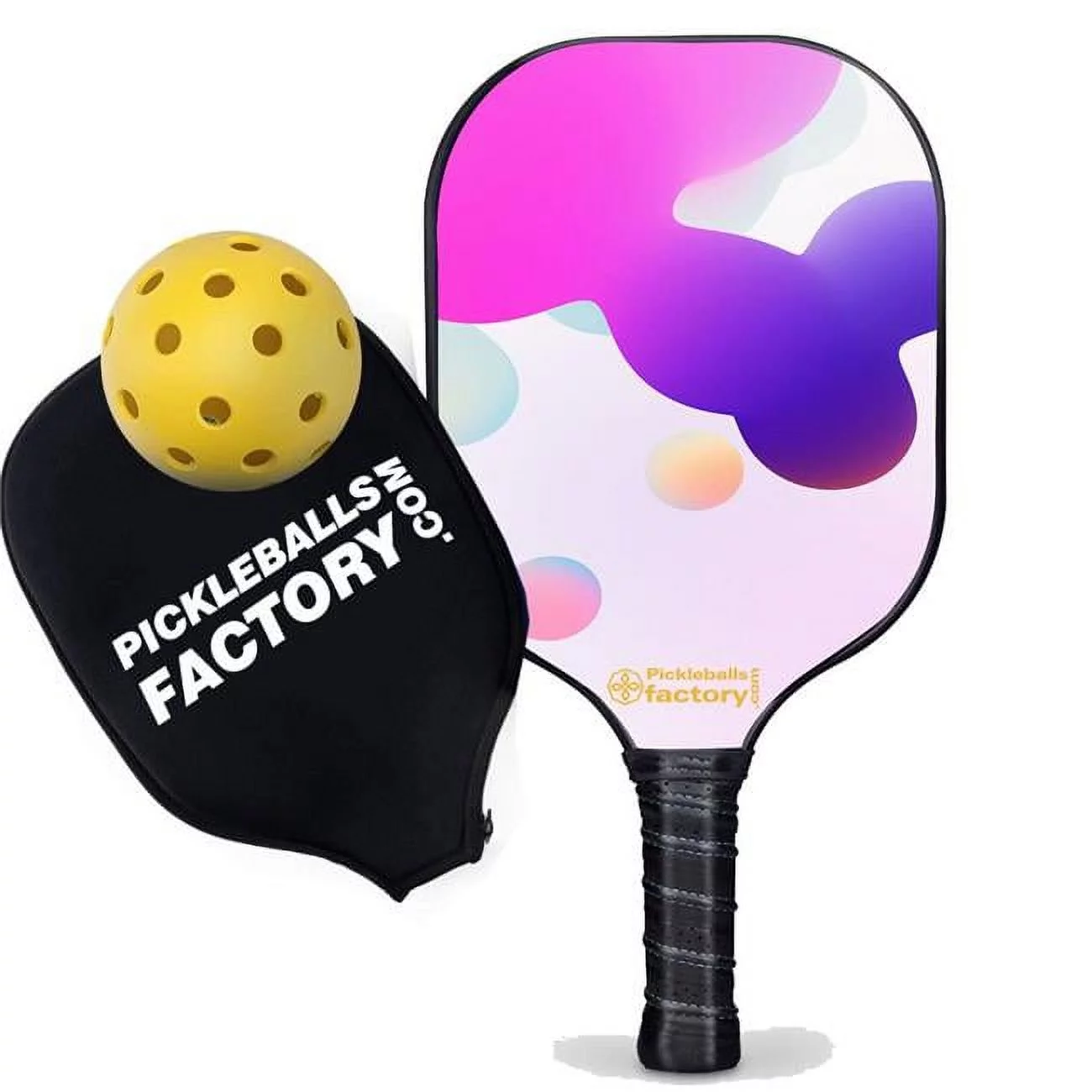 Near Me Pickleball Paddles - Irregular Shape Pickleball Rackets for Sale - Glow in The Dark Pickleball, Glassfiber Graphite