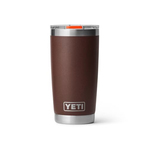 YETI Rambler 20 oz Stainless Steel Vacuum Insulated Tumbler w/MagSlider Lid