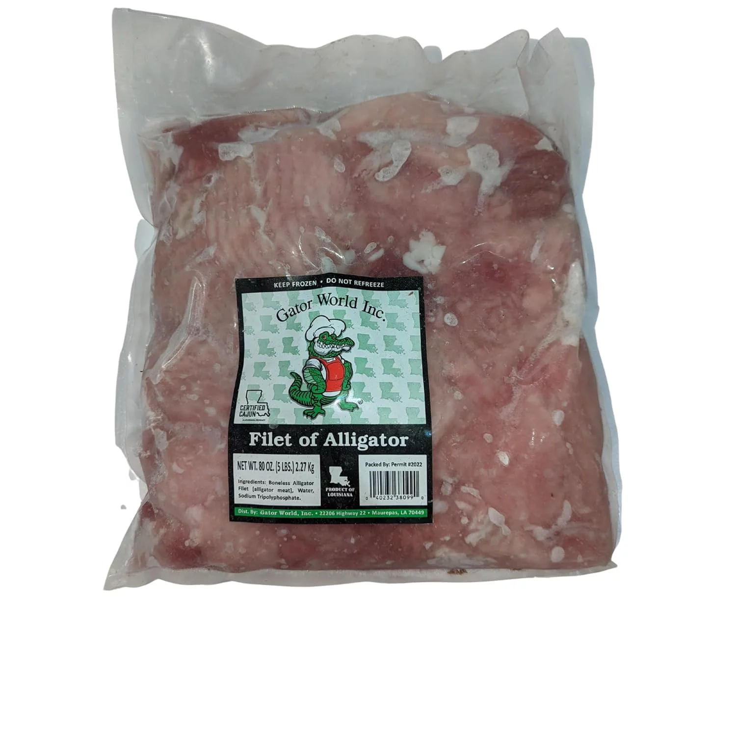 Alli Filets - Farm Raised - Great For Grilling And Frying - Just Add Your Favorite Batter And Seasoning - Exotic And Flavorful Meat - Perfect For Cookouts, Parties, Holiday Feasts, Or Work Events