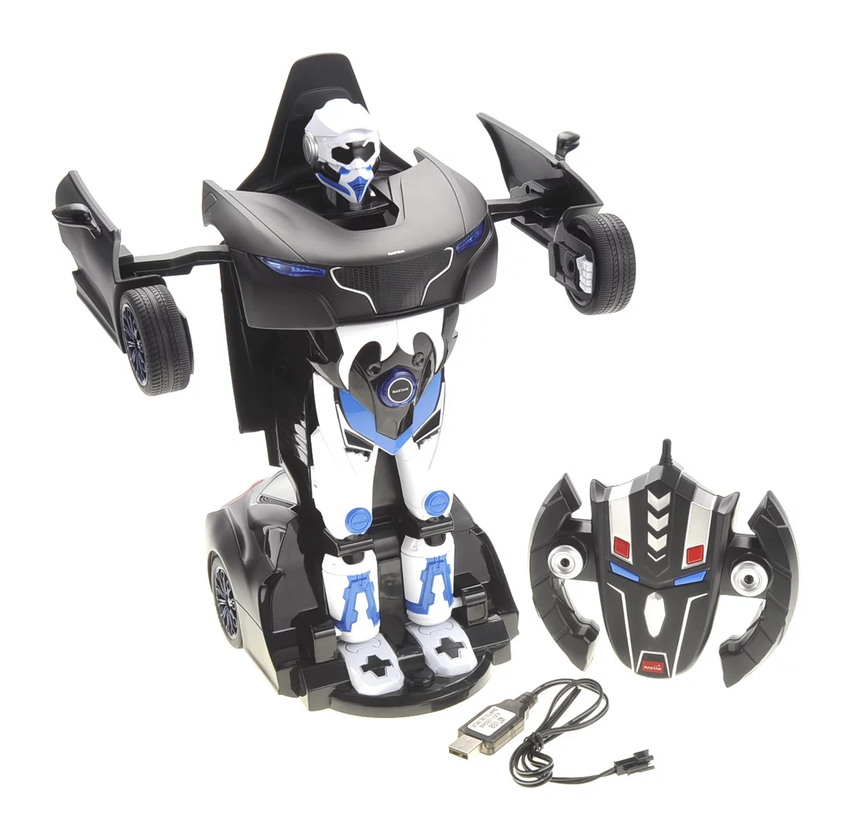 PlayWorld Futuristic Revolution 1:14 RS Transformer 2.4G Futuristic being Car - Black