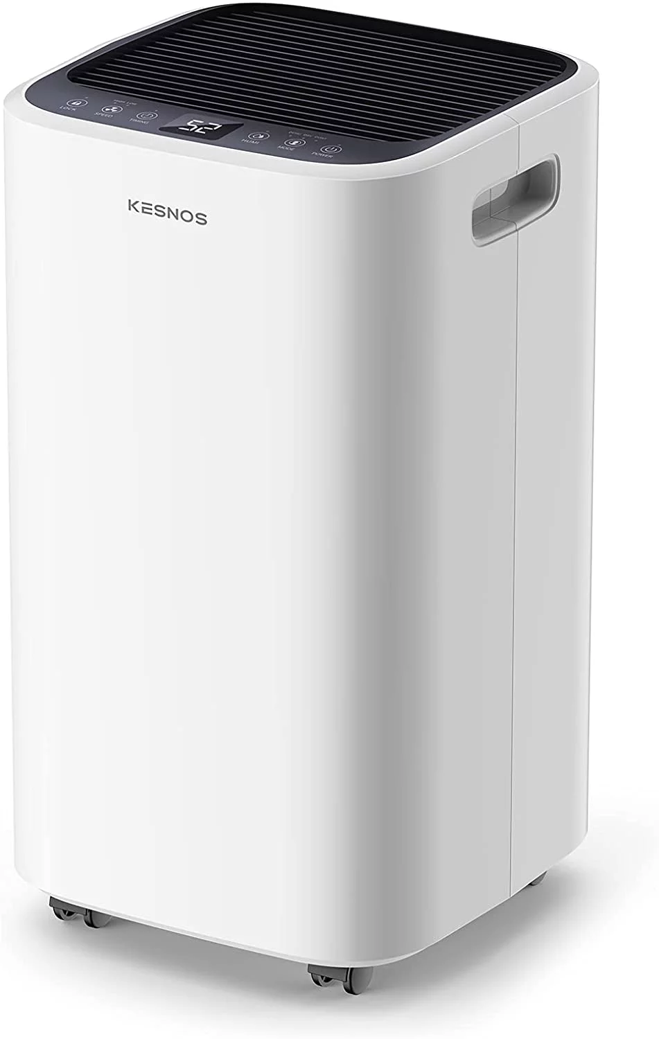 Kesnos 34 Pints 2000 Sq. Ft Dehumidifiers for Large Home and Basements, with Continuous Drain Hose, 24Hr Timer, Child Lock, Auto Defrost