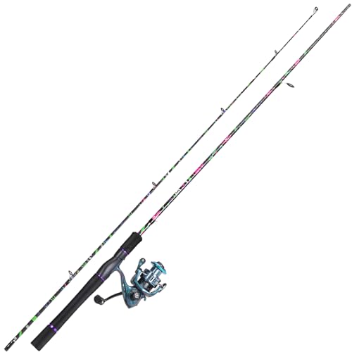Sougayilang Fishing Rod and Reel Combo, Baitcasting/Spinning Combo, IM7 Graphite Blank Rods with EVA Handle