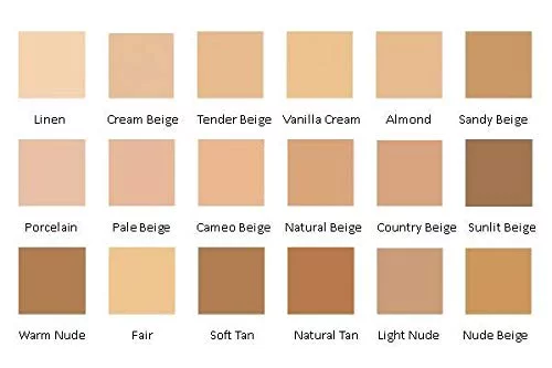 Jolie Cosmetics Mineral Liquid Powder Foundation (Warm Nude)