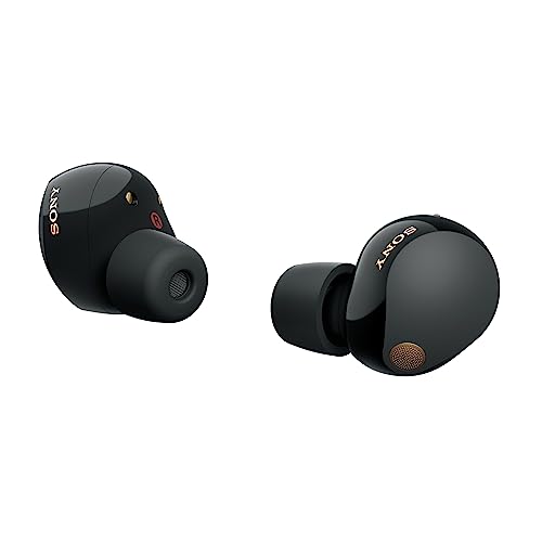 Sony WF-1000XM5 The Best Truly Wireless Bluetooth Noise Canceling Earbuds & in-Ear Headphones with Alexa Built-in, Black