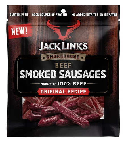 Jack Links Bagged Beef Smoked Sausages (Pack of 2)