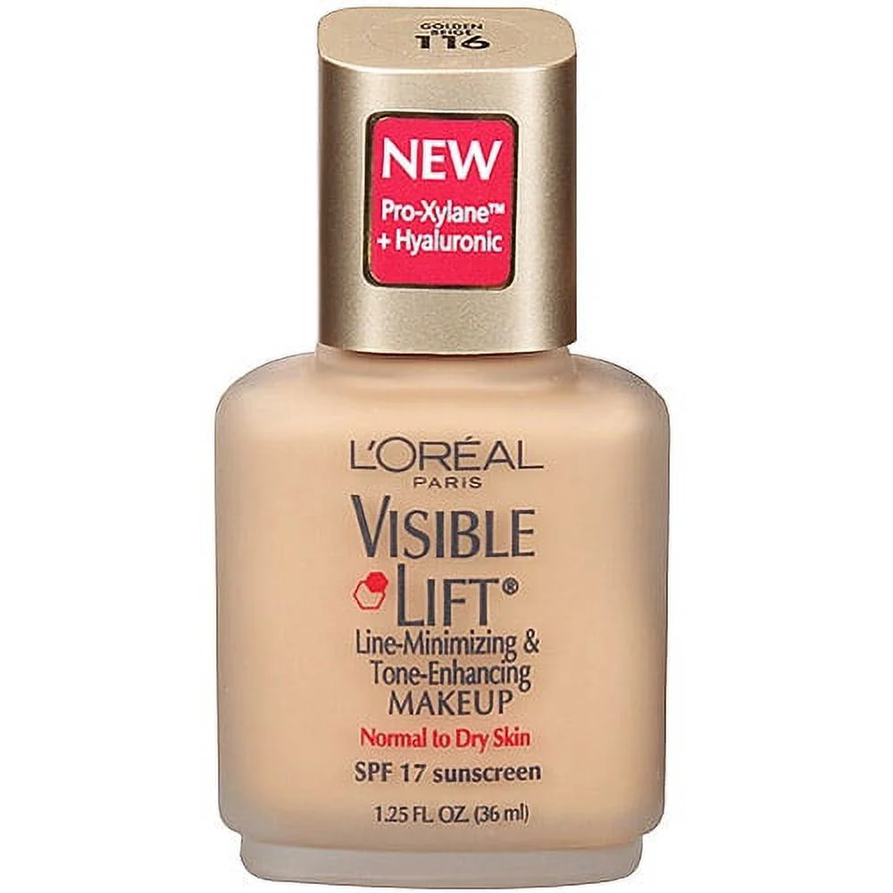 L'Oreal Paris Visible Lift Line-Minimizing & Tone-Enhancing Makeup, Golden Beige
