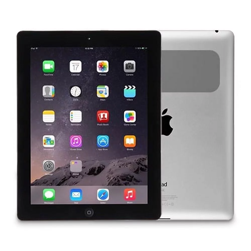 Used Grade B Apple iPad with Retina Display Wi-Fi 32GB- Black (4th generation) MD511LL/A