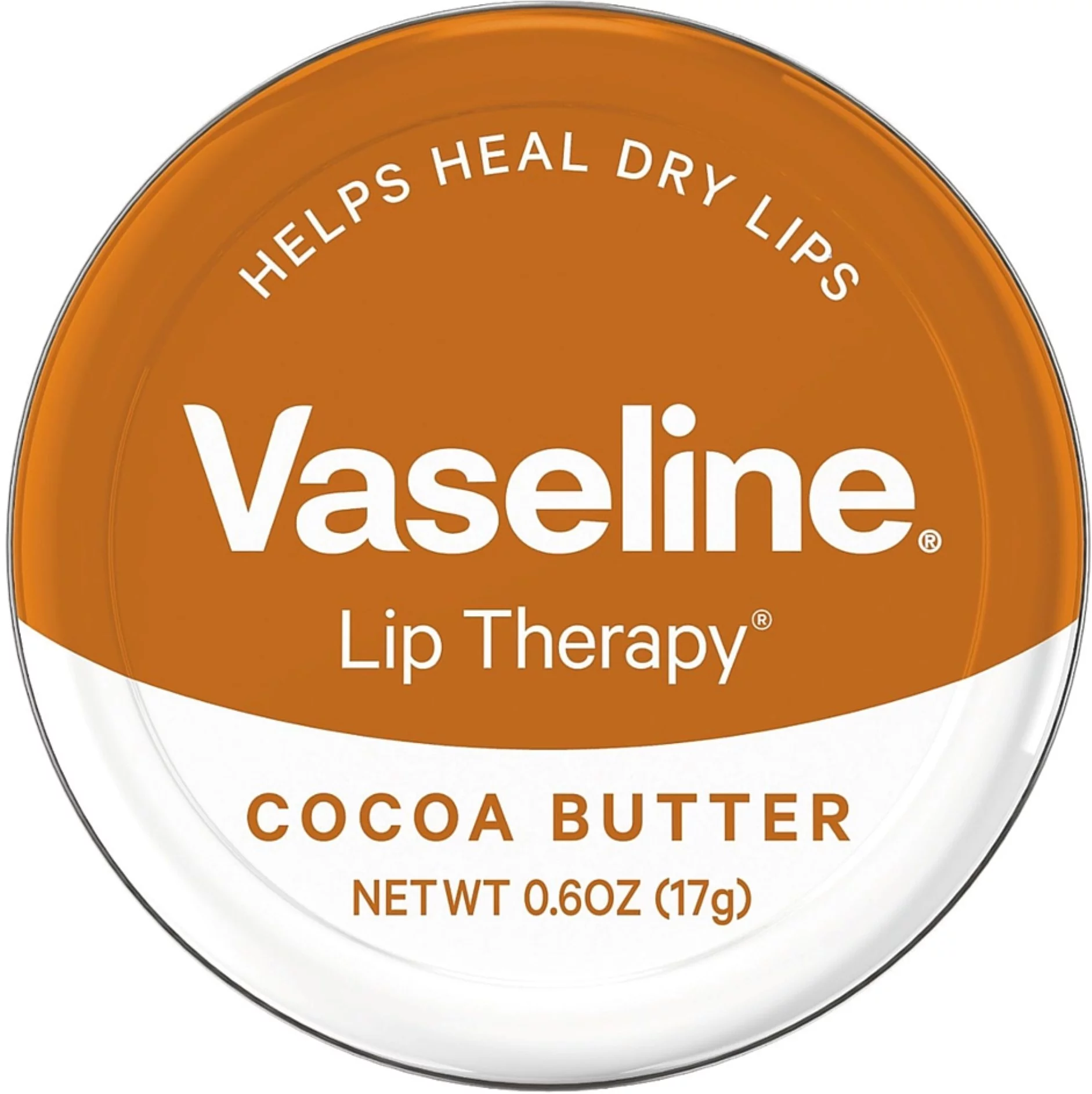 Vaseline Therapy Lip Balm, Cocoa Butter 0.6 oz (Pack of 4)