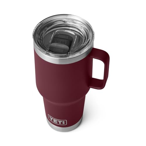 YETI Rambler 30 oz Travel Mug, Stainless Steel, Vacuum Insulated with Stronghold Lid