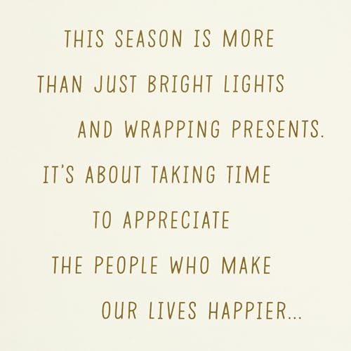 Hallmark Boxed Holiday Cards, Red and Gold Snowflake (40 Cards with Envelopes)