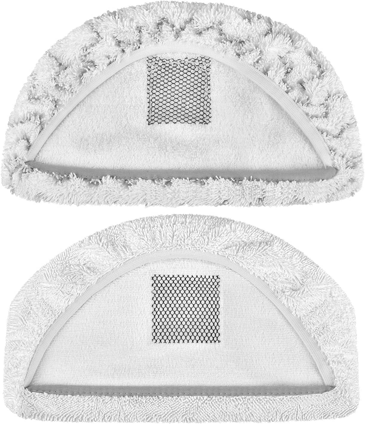 Steam Mop Replacement Pads for Bissell Powerfresh Steam Mop 1940 1806 1544 2075 2685A 2181 2814 Series, Model 19402 19404 19408 19409 1940A 1940F 1940Q 1940T 1940W B0006 B0017 2075A,Pack of 8