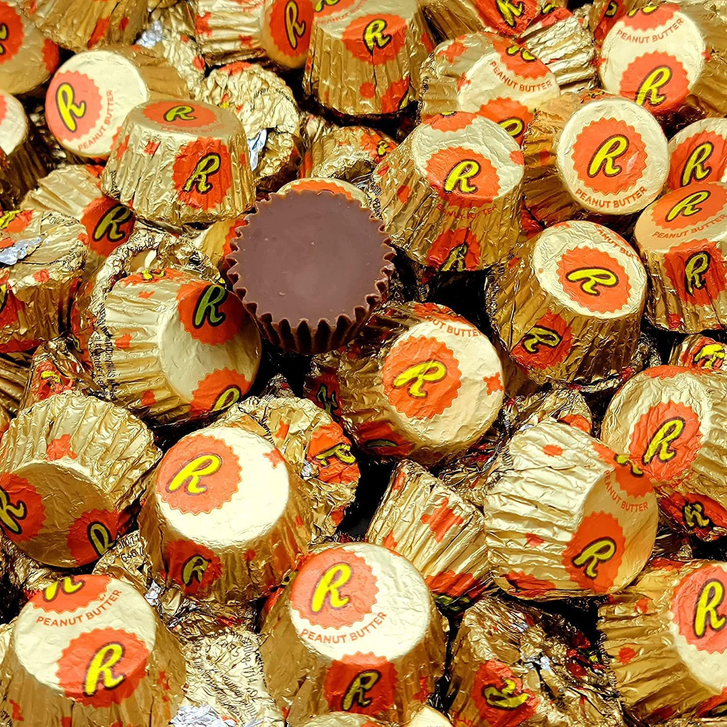 Reeses Butter Miniature Cups - Smooth Butter And Rich Milk Chocolate -Individually Wrapped – Bulk Pack - 2 Pound (Pack Of 1)