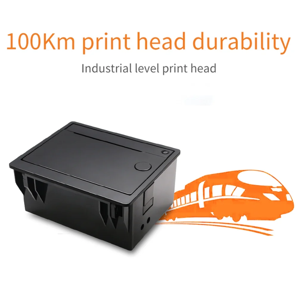 Dadypet Thermal Printer,Thermal Printer With Width 180mm/s Speed Compatible With Windows 180mm/s Speed Auto Commands 72mm Width With Windows Linux Auto Paper Cutter Printer With Ttl+rs232+usb