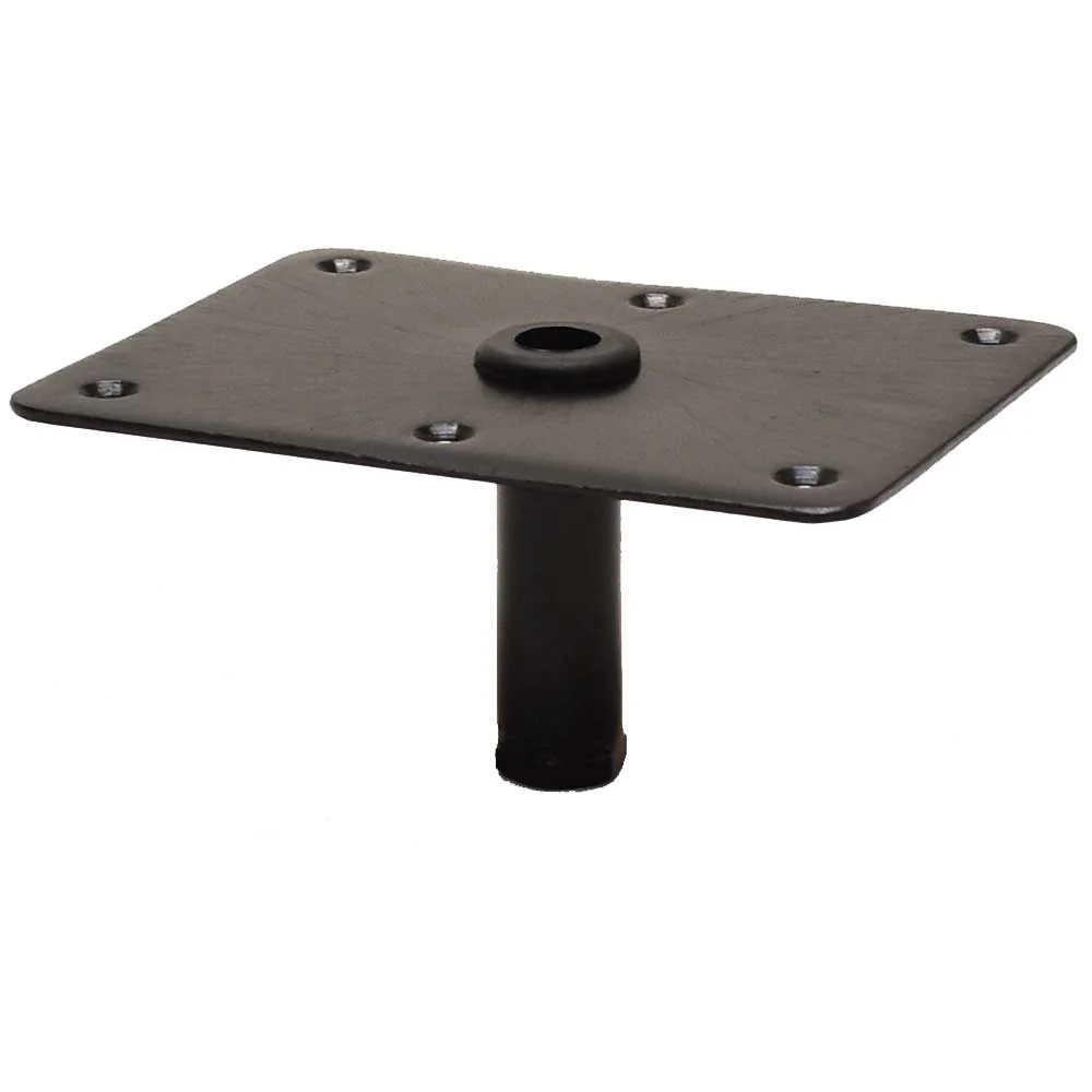 Lowe Boat Seat Base 3630004-EC | 3/4 Inch Black Steel