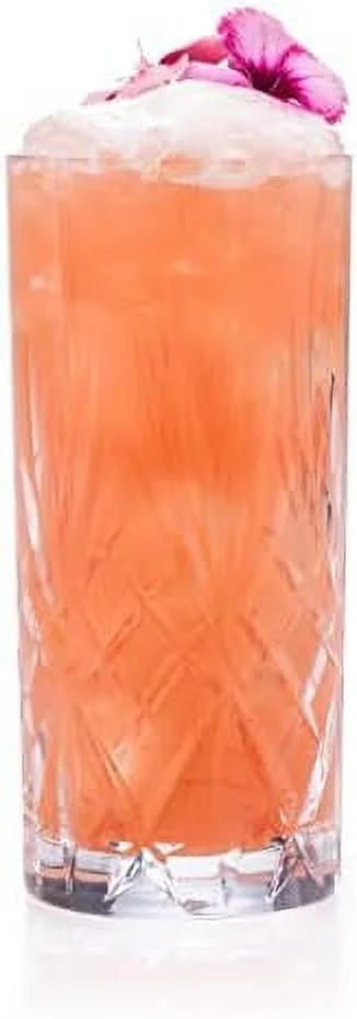 25766020006 Melodia Crystal Hi- Cocktail Water Glass, 23 X 15.5 X 15.5 Cm, Clear