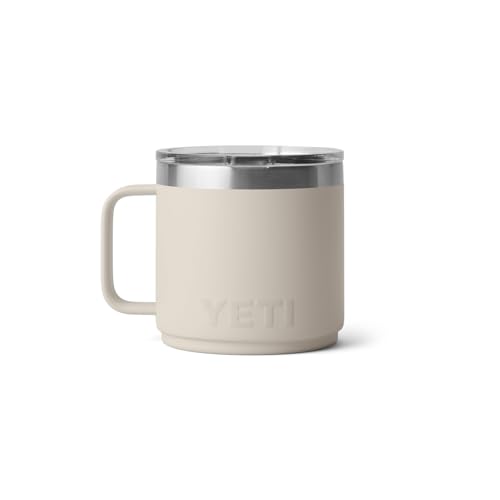 YETI Rambler 14 oz Stackable Mug, Vacuum Insulated, Stainless Steel with MagSlider Lid