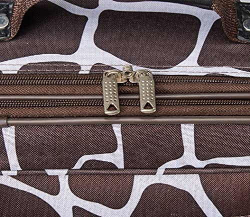 Rockland Fashion Expandable Softside Upright Luggage Set, Charcoal, 2-Piece (14/19)