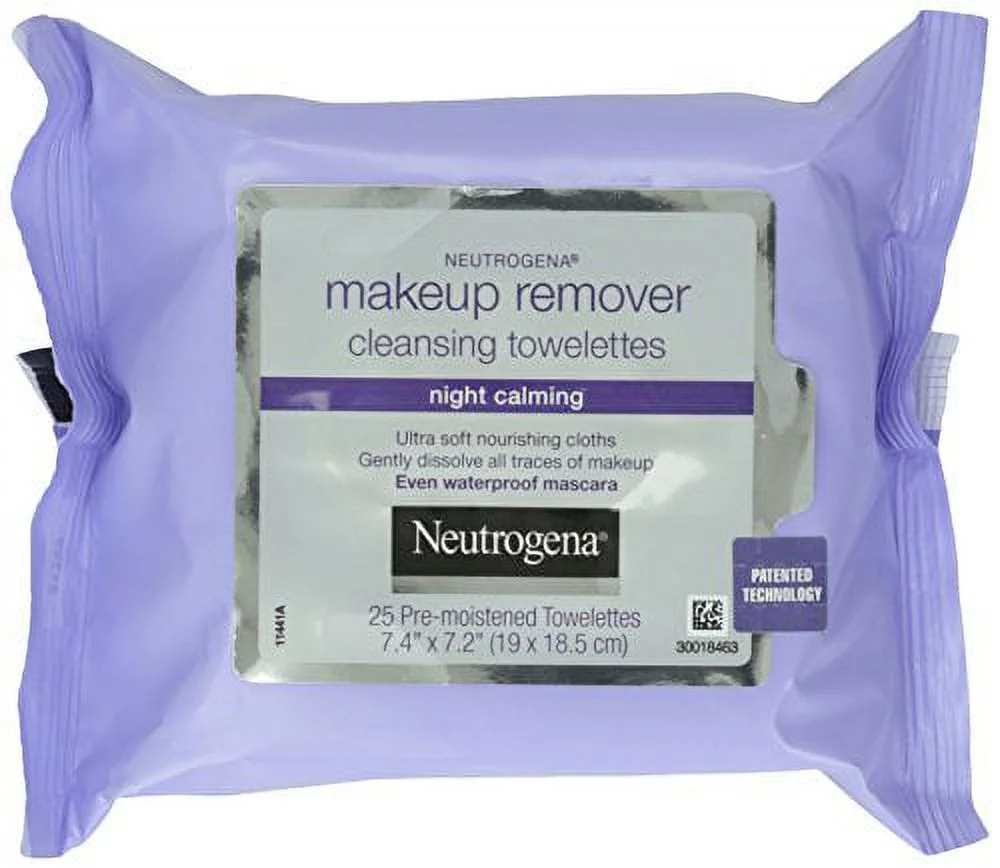 6 Pack - Neutrogena Make-Up Remover Cleansing Towelettes 25 Each