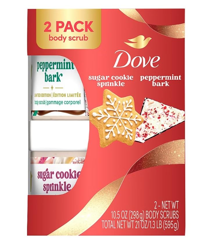 Dove Holiday Treats Body Scrub, 2 pk./10.5 oz.
